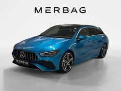Metalliclack hyperblau Gebraucht 2024 Mercedes CLA35 AMG Shooting Brake AMG Kombi | 47.589 € (Fairer Preis)