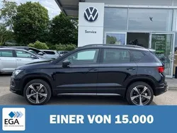 Schwarz metallic Gebraucht 2021 Seat Ateca FR-Line SUV | 32.060 € (Etwas zu teuer)