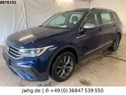Blau Gebraucht 2022 VW Tiguan Allspace Life SUV | 24.950 € (Superpreis)
