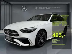 Weiß Gebraucht 2023 Mercedes C300 AMG Limousine | 42.850 € (Guter Preis)