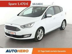 Weiß Gebraucht 2018 Ford C-MAX Titanium Van / Kleinbus | 16.670 € (Fairer Preis)