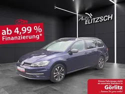 Atlantik blue metallic Gebraucht 2019 VW Golf VII IQ Drive Kombi | 16.980 € (Fairer Preis)
