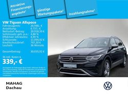 Schwarz Gebraucht 2022 VW Tiguan Allspace Elegance SUV | 26.948 € (Superpreis)
