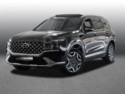 Schwarz Gebraucht 2023 Hyundai Santa Fe Signature SUV | 43.000 € (Fairer Preis)