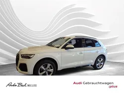 Weiß (weiß) Gebraucht 2022 Audi Q5 S-Line SUV | 42.870 € (Etwas zu teuer)