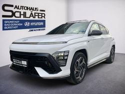 Atlas white / sol Gebraucht 2024 Hyundai Kona N Line SUV | 30.480 € (Fairer Preis)