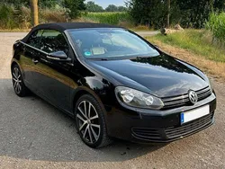 Schwarz Gebraucht 2012 VW Golf Cabriolet Cabrio | 10.500 € (Fairer Preis)