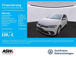 Ascotgrau Gebraucht 2023 VW Polo Life Limousine | 15.930 € (Guter Preis)