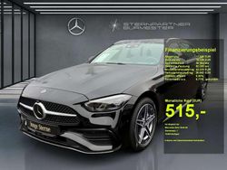 Schwarz Gebraucht 2025 Mercedes C300 AMG Limousine | 47.590 € (Fairer Preis)