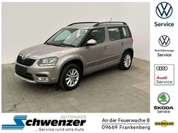 Cappuccinobeige metallic (metallic) Gebraucht 2017 Skoda Yeti Ambition SUV | 15.949 € (Etwas zu teuer)