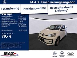 Weiß Gebraucht 2020 VW up! move up! Kleinwagen | 9.789 € (Fairer Preis)