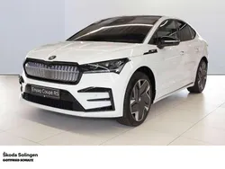 Moonweiss metallic Neu 2025 Skoda Enyaq iV RS SUV | 58.990 € (Fairer Preis)