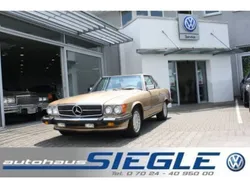 Champagner (metallic) Gebraucht 1987 Mercedes 560 Cabrio | 27.930 €