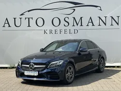 Cavansitblau metalliclack Gebraucht 2021 Mercedes C220 AMG line Limousine | 28.950 € (Guter Preis)