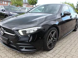 Schwarz Gebraucht 2021 Mercedes A220 AMG line Limousine | 27.990 € (Etwas zu teuer)