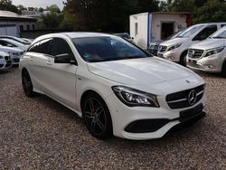 Weiß (metallic) Gebraucht 2017 Mercedes CLA200 AMG line Kombi | 17.990 € (Fairer Preis)