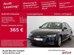 Mythosschwarz metallic Gebraucht 2024 Audi A4 Advanced Plus Limousine | 37.150 € (Etwas zu teuer)