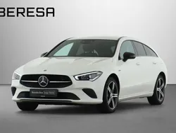 Unilack polarweiß Gebraucht 2021 Mercedes CLA250e Shooting Brake Night Kombi | 25.680 € (Guter Preis)