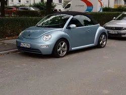 Blau Gebraucht 2006 VW Beetle Cabrio | 4.600 € (Fairer Preis)