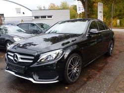Schwarz Gebraucht 2018 Mercedes C180 AMG line Limousine | 17.299 € (Teuer)