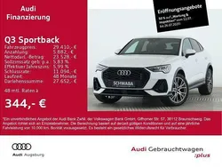 Gletscherweiß metallic Gebraucht 2021 Audi Q3 Sportback Ambiente SUV | 29.410 € (Guter Preis)