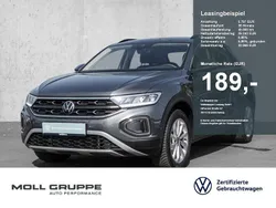 Indiumgrau metallic Gebraucht 2024 VW T-Roc Life SUV | 28.980 € (Superpreis)