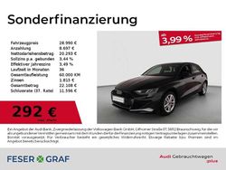 Mythosschwarz metallic Gebraucht 2025 Audi A3 Advanced Plus Limousine | 28.990 € (Fairer Preis)