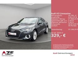 Grau Gebraucht 2024 Audi A3 Advanced Limousine | 29.350 € (Guter Preis)