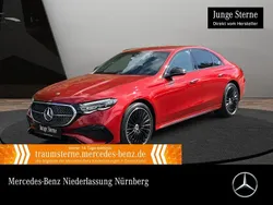 Rot Gebraucht 2024 Mercedes E300 AMG Limousine | 51.990 € (Etwas zu teuer)