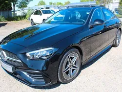Obsidianschwarz metalliclack Gebraucht 2024 Mercedes C300 AMG Limousine | 47.995 € (Etwas zu teuer)