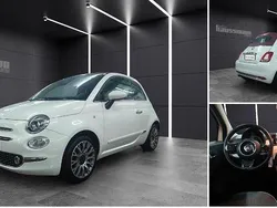 Weiß Gebraucht 2015 Fiat 500 Lounge Cabrio | 8.490 € (Fairer Preis)