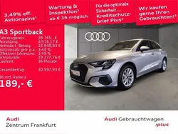 Silber Gebraucht 2024 Audi A3 Sportback Sport Limousine | 28.765 € (Superpreis)