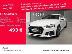 Arkonaweiß Gebraucht 2024 Audi A5 Sportback S-Line Limousine | 52.830 € (Teuer)