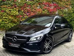 Schwarz Gebraucht 2018 Mercedes CLA180 AMG line Limousine | 18.950 € (Etwas zu teuer)
