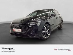 Mythosschwarz metallic Gebraucht 2024 Audi Q8 e-tron S-Line SUV | 58.240 € (Guter Preis)