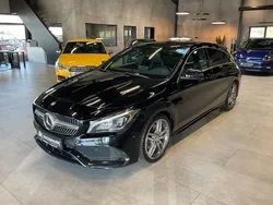 Nachtschwarz unilack Gebraucht 2017 Mercedes CLA220 AMG line Limousine | 16.980 € (Fairer Preis)