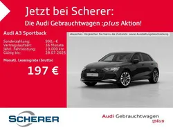 Mythosschwarz metallic (metallic) Gebraucht 2024 Audi A3 Ambiente Limousine | 32.900 € (Etwas zu teuer)