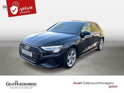 Mythosschwarz metallic Gebraucht 2024 Audi A3 S-Line | 31.910 € (Superpreis)