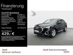 Schwarz Gebraucht 2022 Audi Q3 Sportback S-Line SUV | 31.999 € (Superpreis)