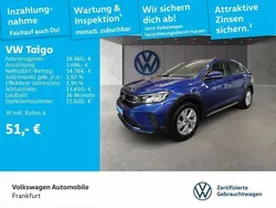 Blau Gebraucht 2024 VW Taigo Life SUV | 18.480 € (Fairer Preis)
