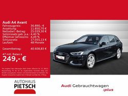 Mythosschwarz metallic Gebraucht 2024 Audi A4 Advanced Plus Kombi | 36.890 € (Fairer Preis)