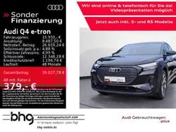 Schwarz Gebraucht 2022 Audi Q4 e-tron SUV | 33.950 € (Guter Preis)