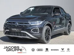 Schwarz Neu 2025 VW T-Roc Cabriolet Style Cabrio | 40.560 € (Superpreis)