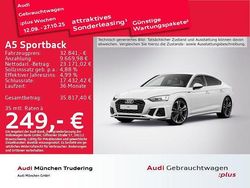 Weiß Gebraucht 2022 Audi A5 Sportback S-Line Limousine | 32.841 € (Guter Preis)