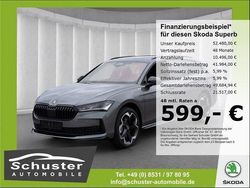 Graphitegrau metallic Neu 2025 Skoda Superb SportLine Kombi | 52.480 € (Etwas zu teuer)