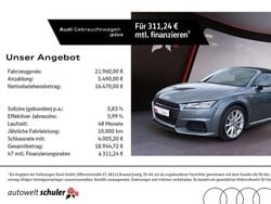 Monsungrau metallic Gebraucht 2018 Audi TT Roadster Design Cabrio | 21.960 € (Superpreis)