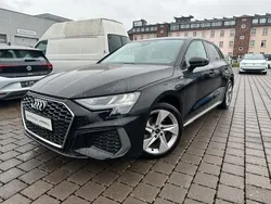 Schwarz Gebraucht 2024 Audi A3 Sportback S-Line Limousine | 24.380 € (Guter Preis)