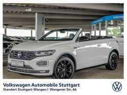 Pure white/schwarz Gebraucht 2022 VW T-Roc Cabriolet R-line Cabrio | 27.430 € (Fairer Preis)