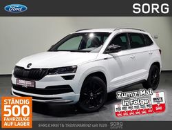 Weiß, moon white Gebraucht 2020 Skoda Karoq SportLine SUV | 25.990 € (Fairer Preis)