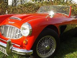 Rot Gebraucht 1960 Austin Healey 3000 MK I Cabrio | 36.850 €